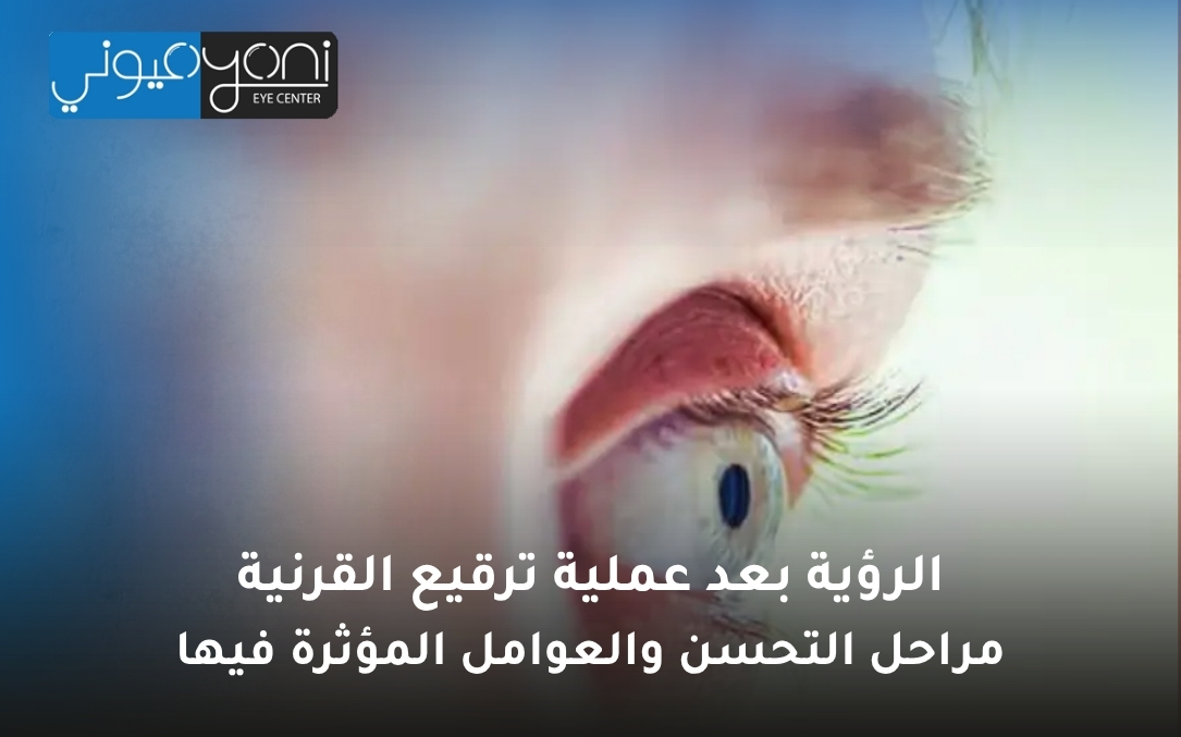 الرؤية بعد عملية ترقيع القرنية